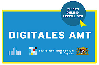 Plakette Digitales Amt
